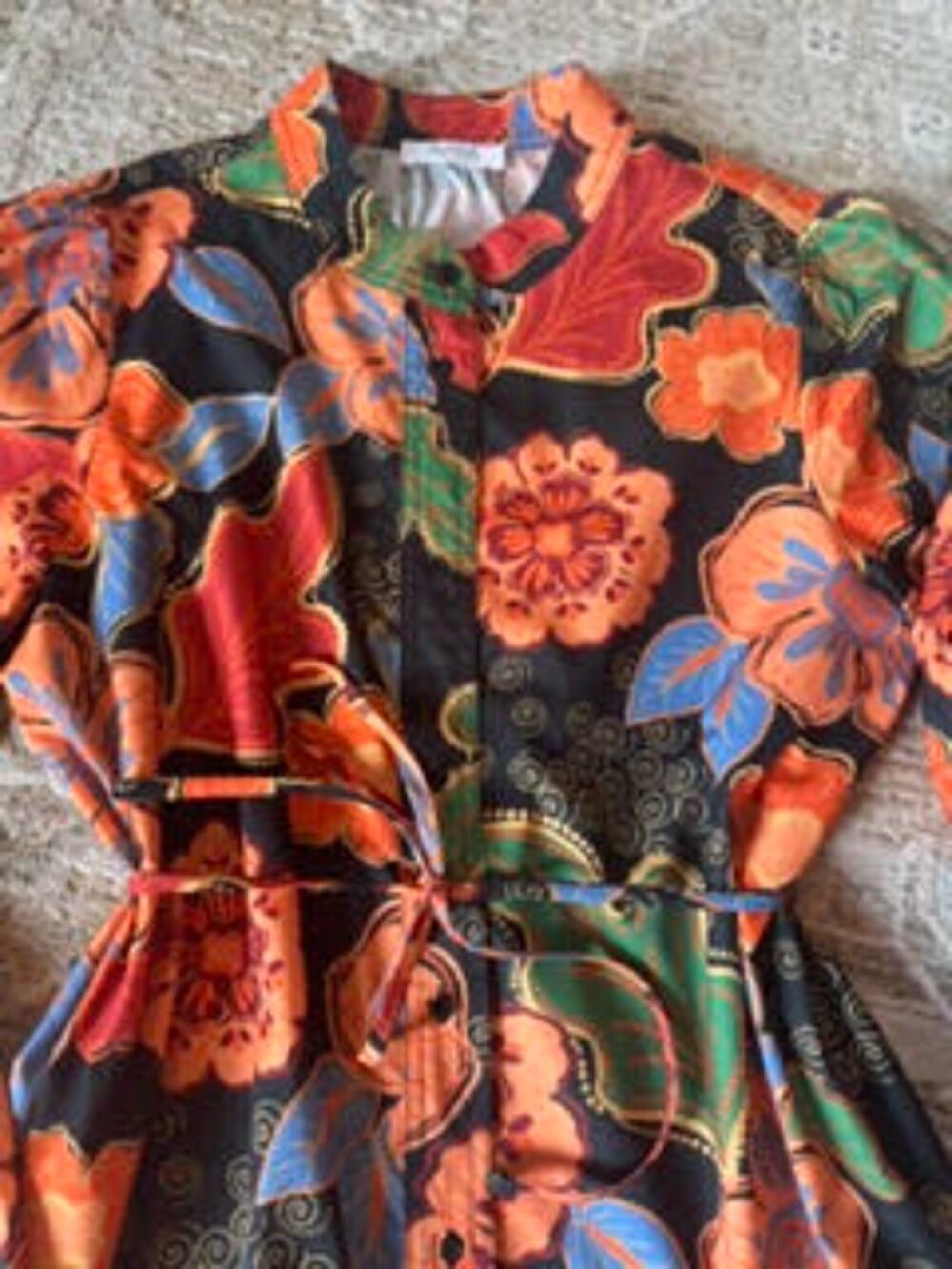 Women's AVARA Long Sleeve Fall Floral Dress Size Small - Picture 3 of 6